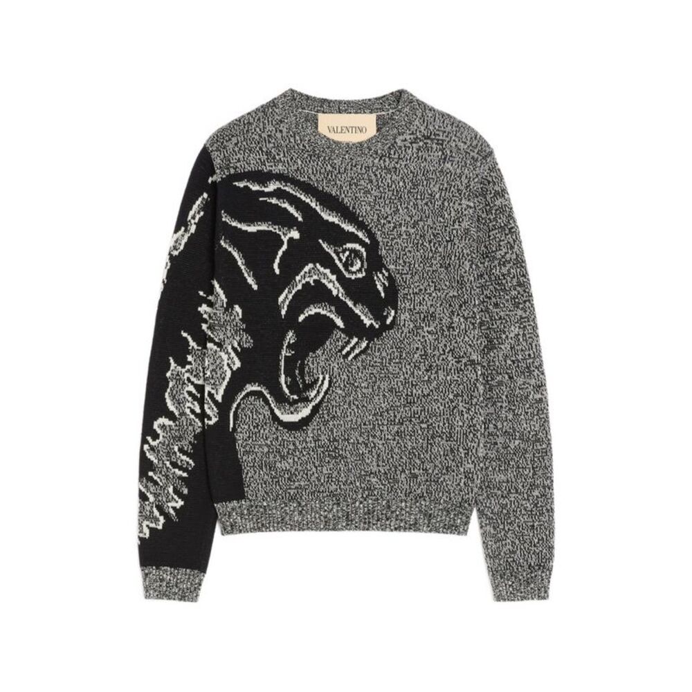 Valentino Grey Sweaters & Knitwear - Jumpers Men